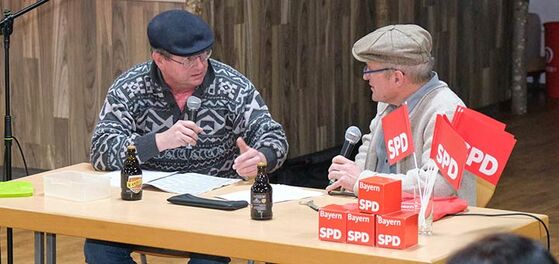 Die "Legendären Rentner" Siggi Adami und Reiner Gebhardt (c) Foto Wiesentbote
