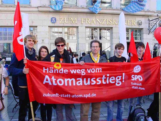 Anti-Atomkraft-Demo in München